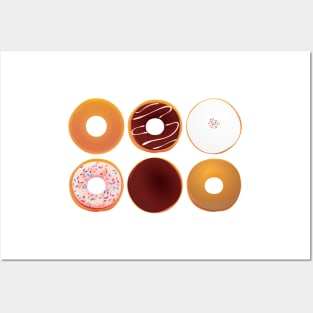 Half Dozen Donuts Posters and Art